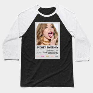 Sydney Sweeney Baseball T-Shirt